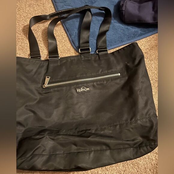 Kipling black tote bag - Picture 3 of 9